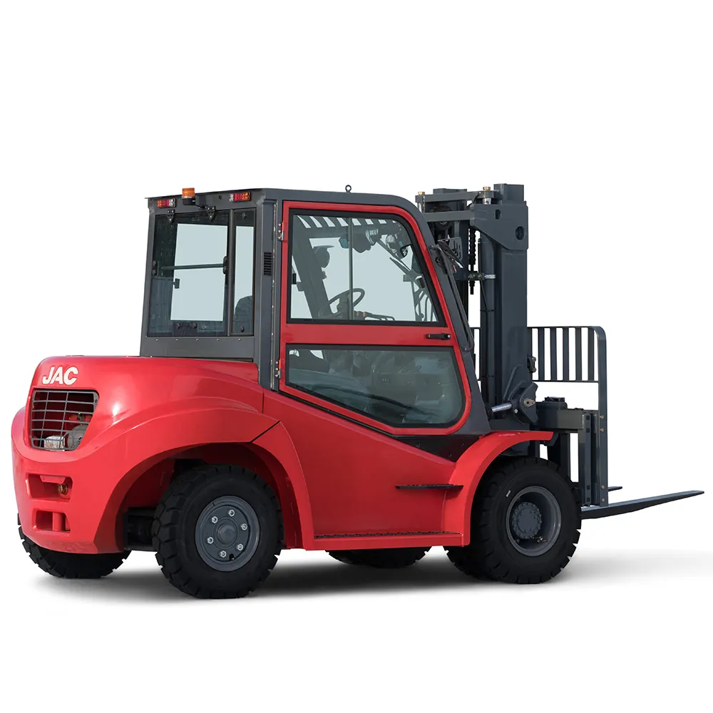 JAC CPCD 50 Дизельный вилочный автопогрузчик с кабиной - Фото 3