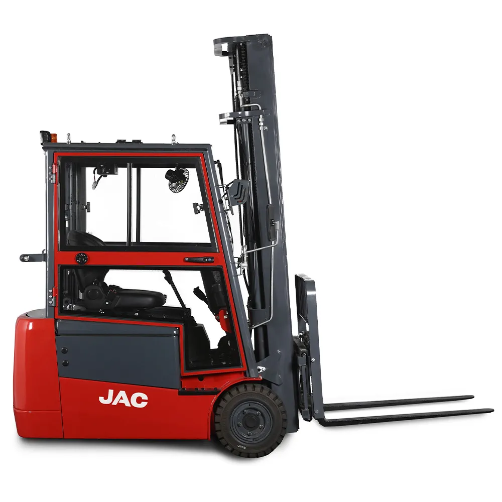 JAC CPD 20 SA3 Электрический вилочный погрузчик 3х опорный с кабиной - Фото 2