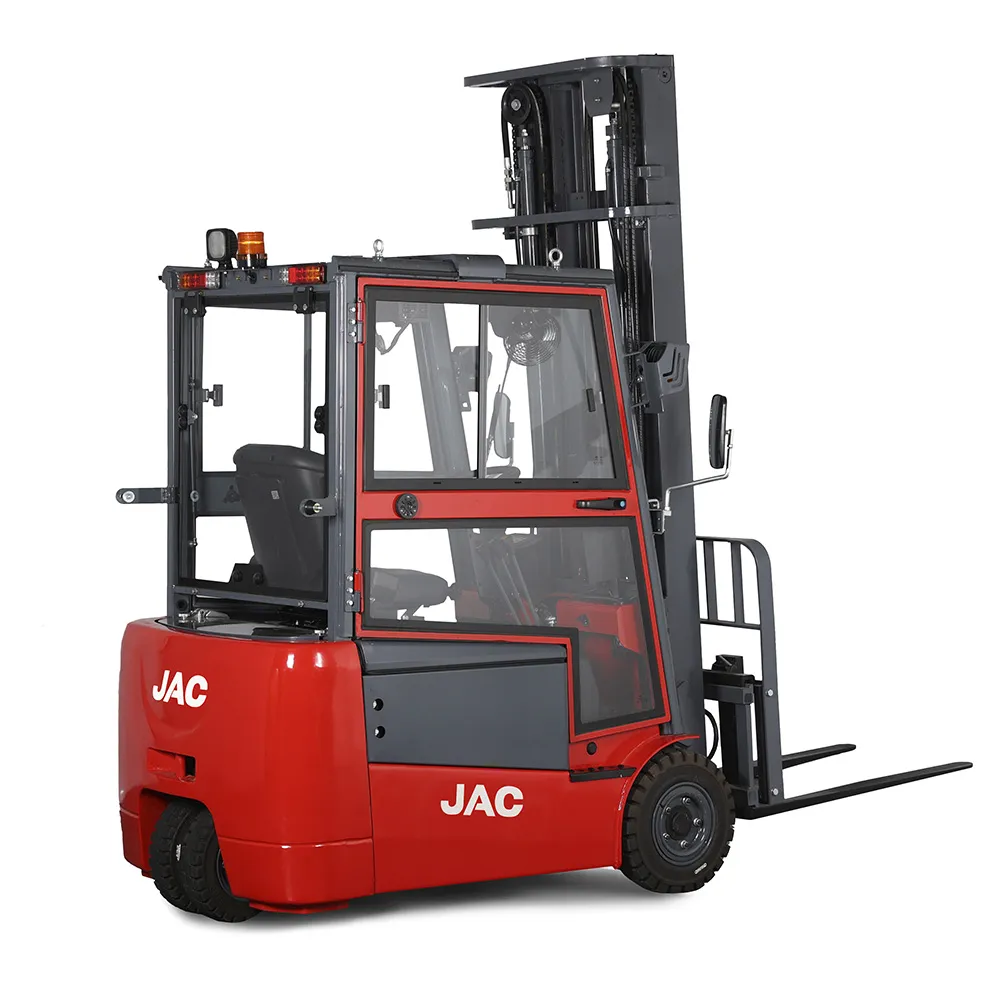JAC CPD 20 SA3 Электрический вилочный погрузчик 3х опорный с кабиной - Фото 3